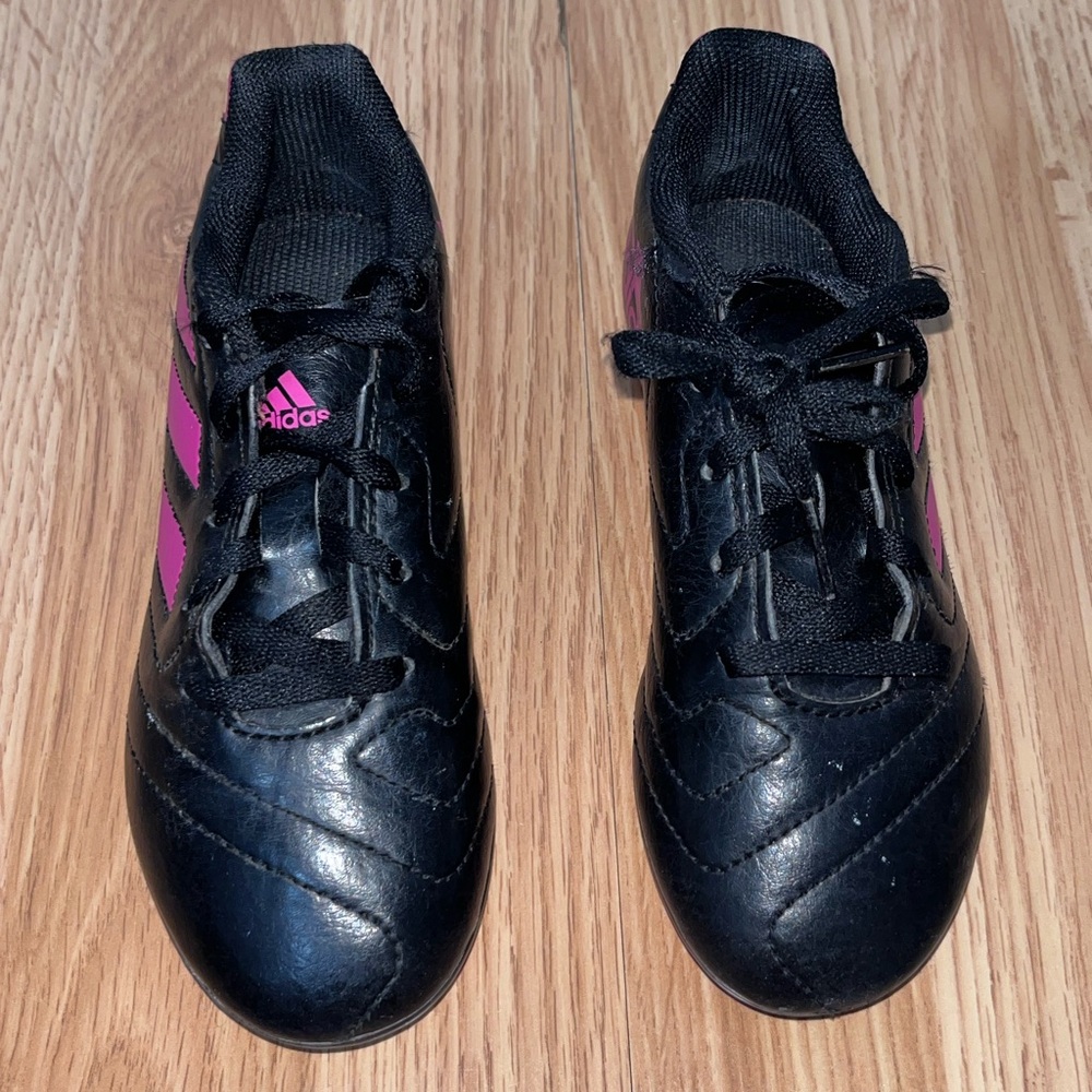 Adidas FV2895 Youth Size 13 K Goletto VII FG J Soccer Cleats Shoes Used Good Con